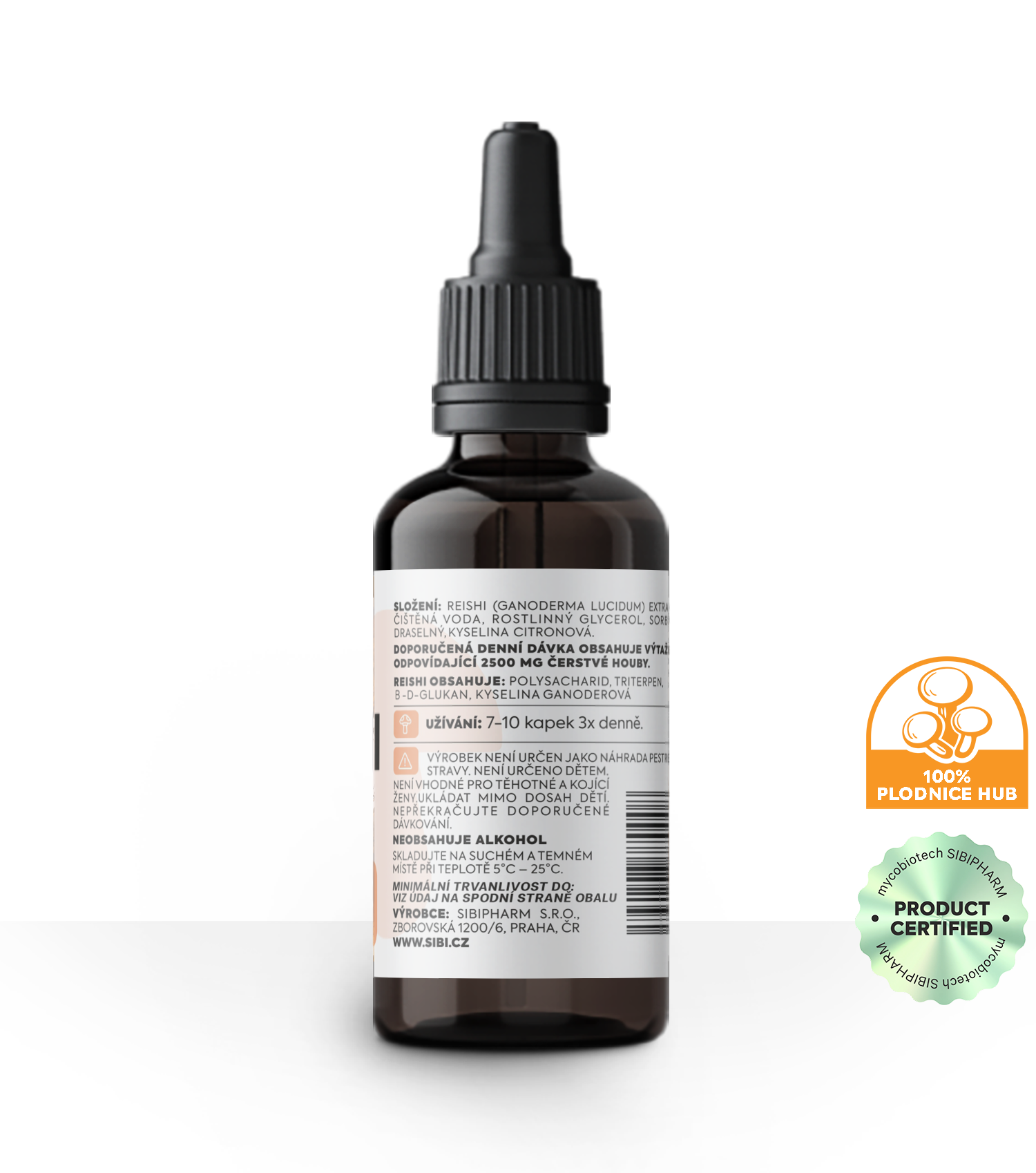 REISHI EXTRAKT DVOJITÝ TINKTURA 50 ml