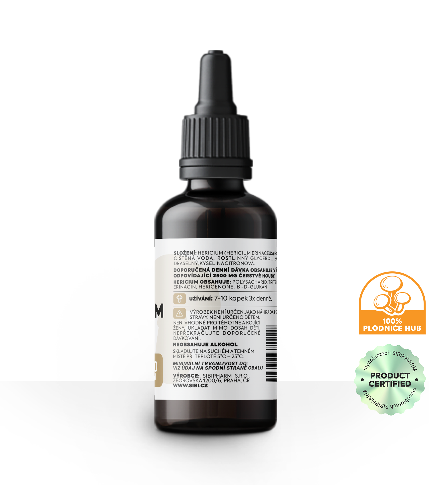 HERICIUM EXTRAKT DVOJITÝ TINKTURA  50 ml