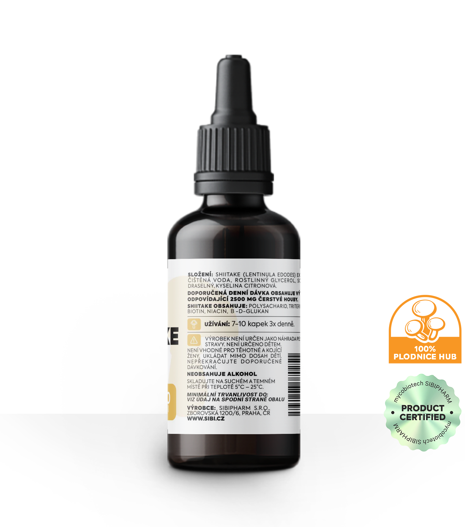 SHIITAKE EXTRAKT TINKTURA 50 ml