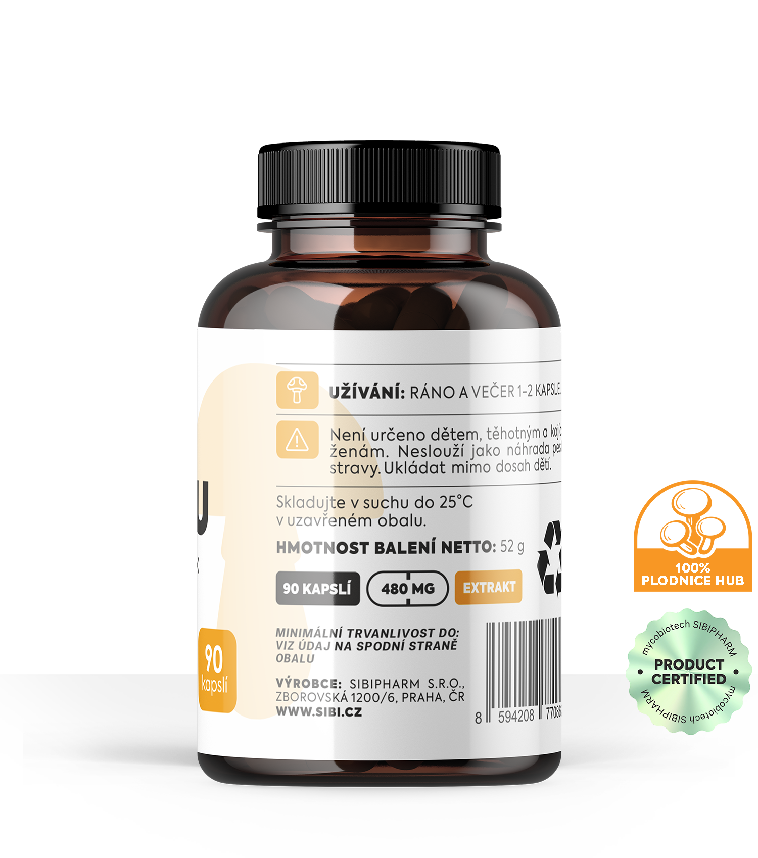 ALAU KOMPLEX HOUBOVÉ EXTRAKTY 90 KAPSLÍ 480 mg