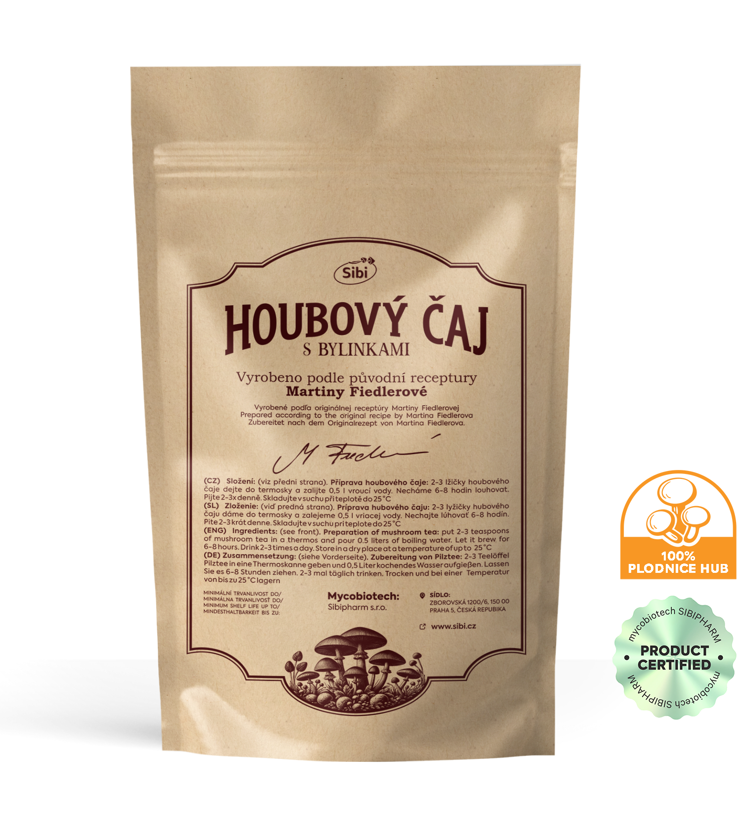 ŽENA 40+  HOUBOVÝ ČAJ 50 G