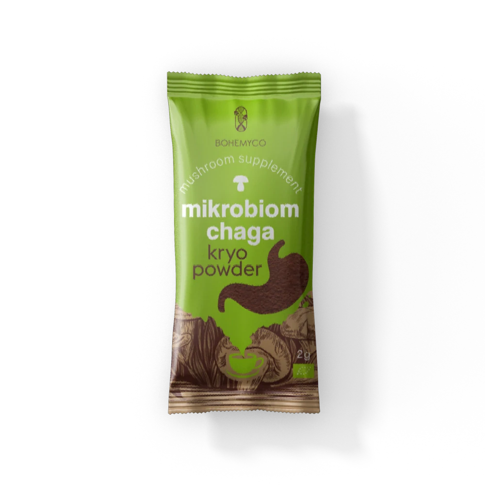 ČAGA BIO FINSKÁ kryo prášek 15 x 2 g
