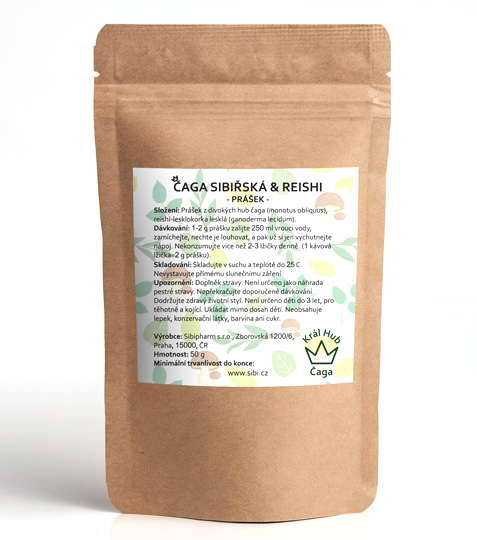 ČAGA & REISHI prášek 50 g