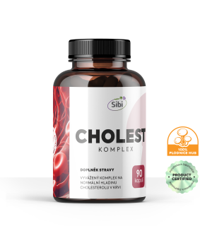 CHOLEST KOMPLEX HOUBOVÉ EXTRAKTY 90 KAPSLÍ  500 mg