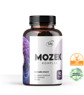 MOZEK KOMPLEX HOUBOVÉ EXTRAKTY 90 KAPSLÍ 500 mg