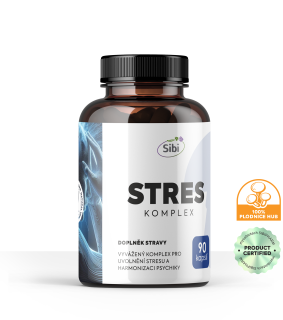STRES KOMPLEX HOUBOVÉ EXTRAKTY 90 KAPSLÍ 500 mg